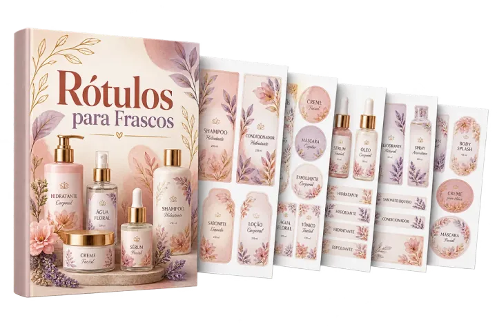 Bônus 1: Rótulos para Frasco